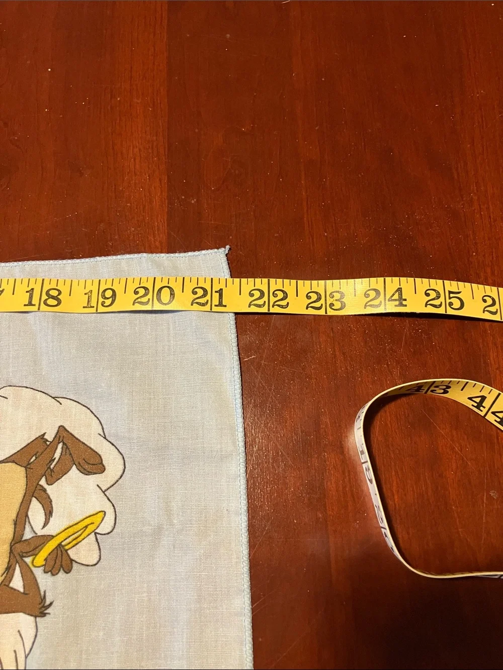 Vintage Looney Tunes Taz Kids Bandana by banderoos Light Blue